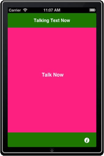 Imagen 0 para Talking Text Now