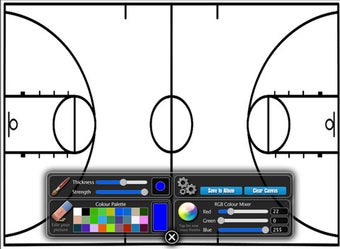Imagen 1 para Basketball Coach Diagram
