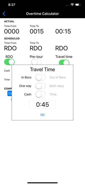 Image 2 for Police Overtime Calculato…