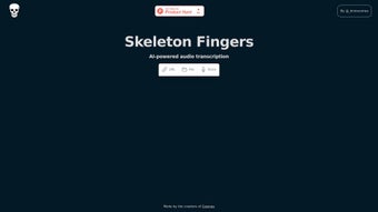 Image 0 for Skeleton Fingers