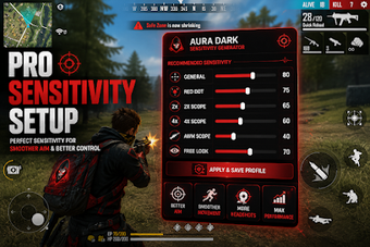 Imagen 0 para AURA DARK: FF Sensi  GFX