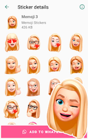 Imagen 2 para Memoji Stickers for Whats…
