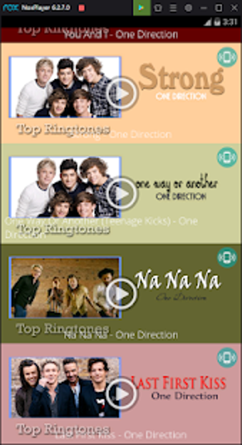Image 1 for One Direction Top Rington…