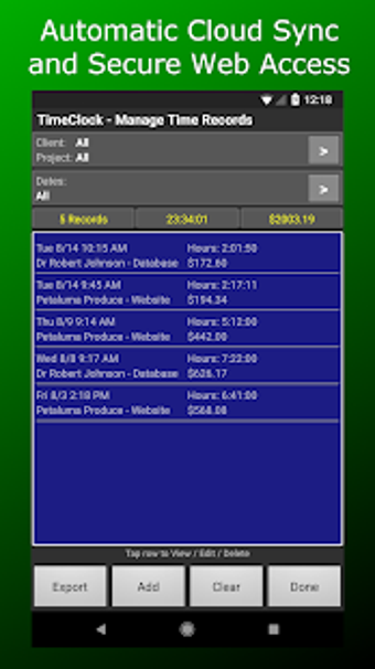 Image 0 for TimeClock Free Time Track…