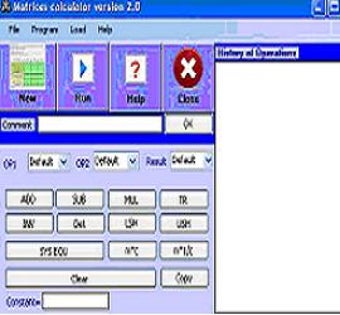 Image 0 for Matrices Calculator