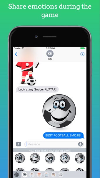 Imagen 0 para FootMoji PRO - Soccer Emo…