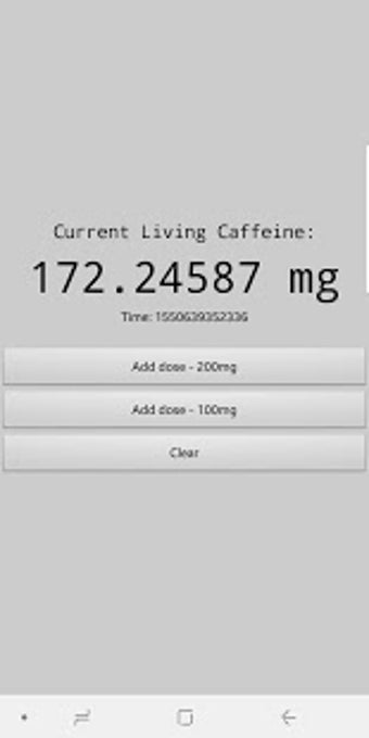 Image 0 for Caffeine Half-life Tracke…