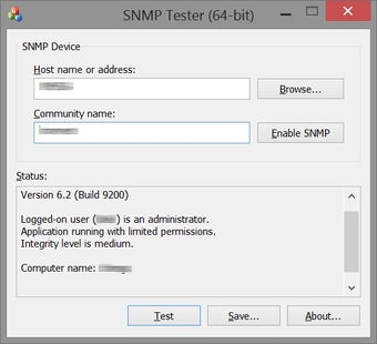 Image 0 for SNMP Tester
