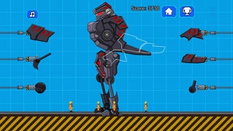 Imagen 0 para Robot Dinosaur Black T-Re…
