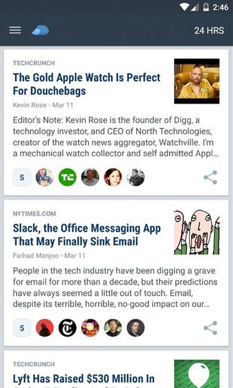 Imagen 1 para Nuzzel: News From Your Fr…