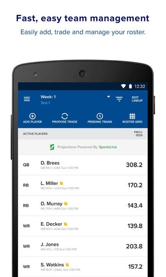 Imagen 5 para CBS Sports Fantasy