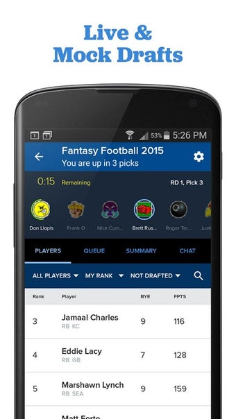 Imagen 3 para CBS Sports Fantasy