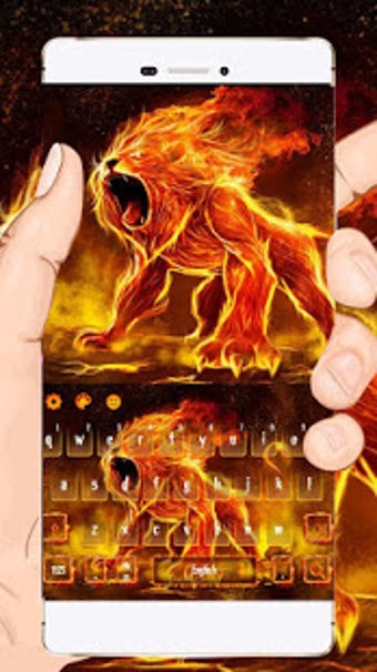 Image 0 for Roar Lion Keyboard Theme