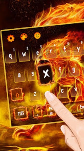 Image 1 for Roar Lion Keyboard Theme