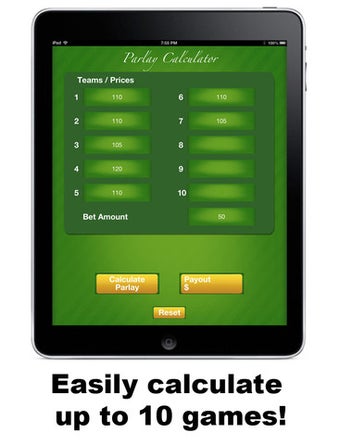 Image 0 for Parlay Calculator Sports …