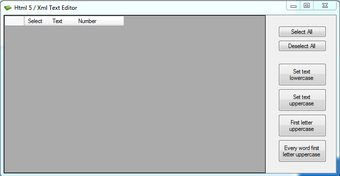 Image 1 for Html 5 XMLText Editor
