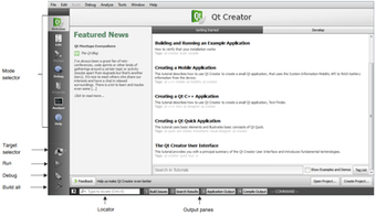 Image 0 for Qt Creator IDE for Linux …