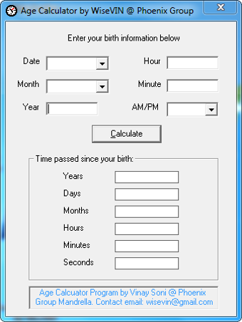 Image 0 for Age Calculator