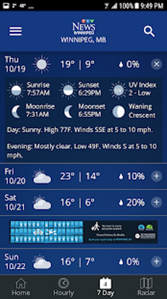 Image 1 for CTV News Winnipeg Weather