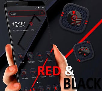 Image 3 for Red and Black HD Business…