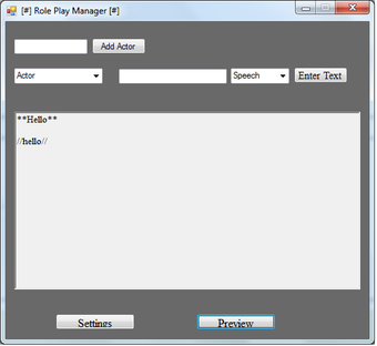 Imagen 0 para RolePlay Manager
