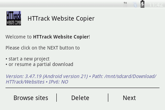 Image 2 for HTTrack Website Copier