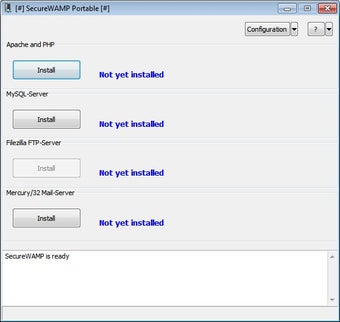 Image 0 for SecureWAMP Portable
