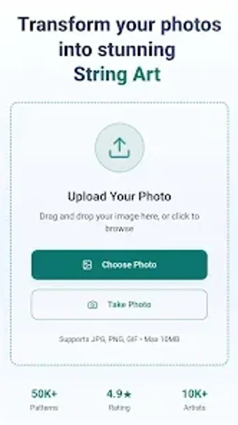 Image 0 for Photo String Art Maker