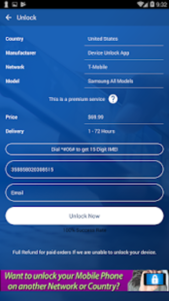 Imagen 0 para Free Unlock Samsung Mobil…