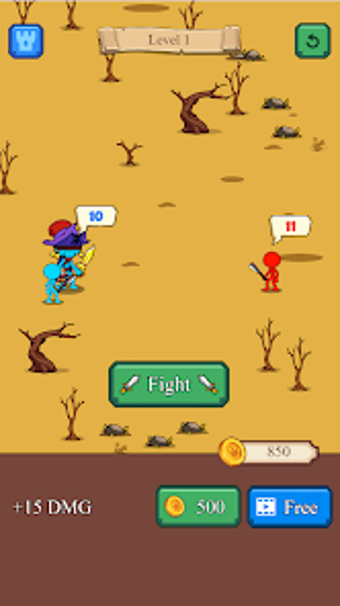 Image 0 for Stick Fight TD: Merge  De…