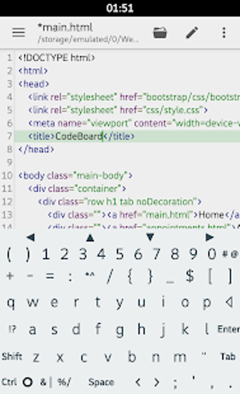 Image 2 for CodeBoard Keyboard for Co…