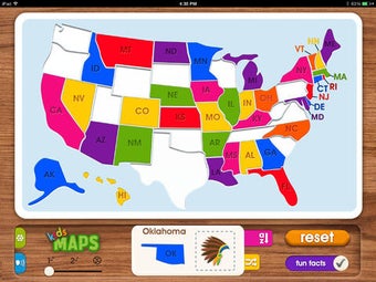 Image 0 for Kids Maps - U.S. Map Puzz…