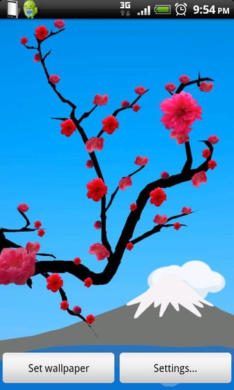Imagen 1 para Lovely Red Sakura Live Wa…