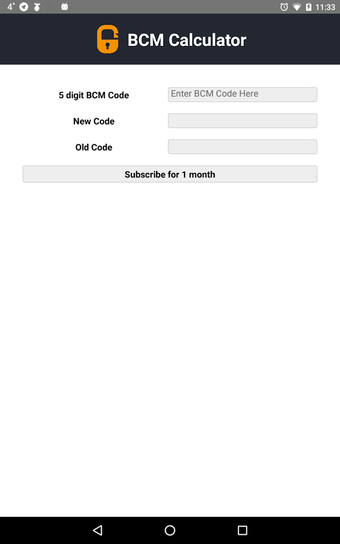 Image 1 for BCM Calculator