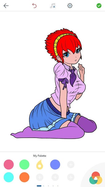 Imagen 0 para Hot Anime Girls Coloring …