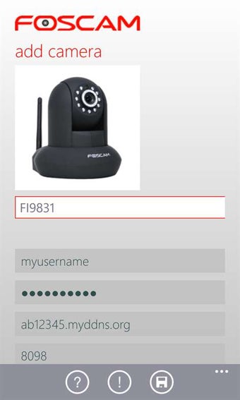 Imagen 1 para Foscam Pro for Windows 10