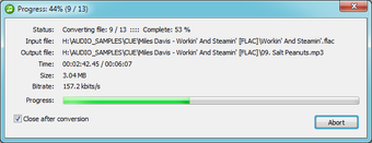 Image 3 for Pazera FLAC to MP3 Conver…