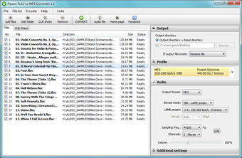Image 0 for Pazera FLAC to MP3 Conver…