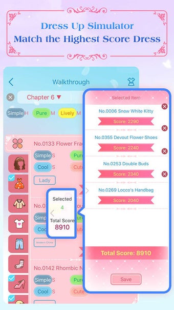 Imagen 1 para Guide for Love Nikki - ca…