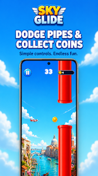 Image 0 for Sky Glide: Tap  Fly Game