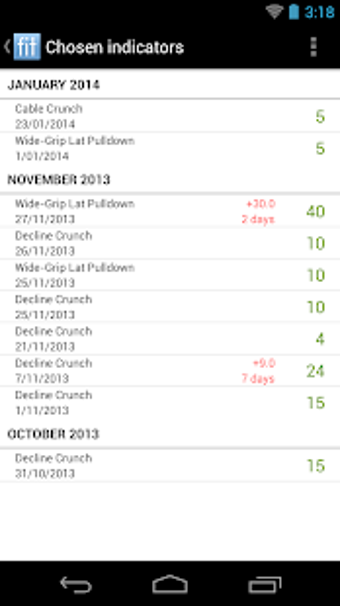 Image 2 for Fit Log : Fitness Workout…
