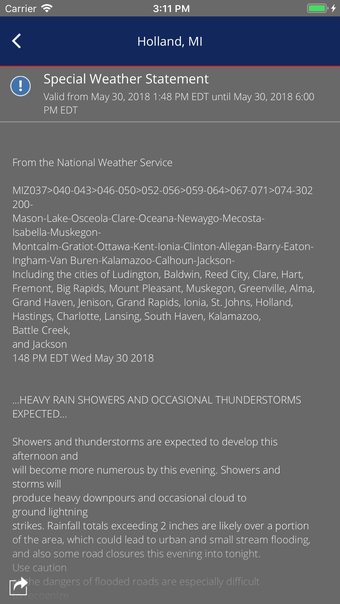 Image 0 for WZZM 13 Weather