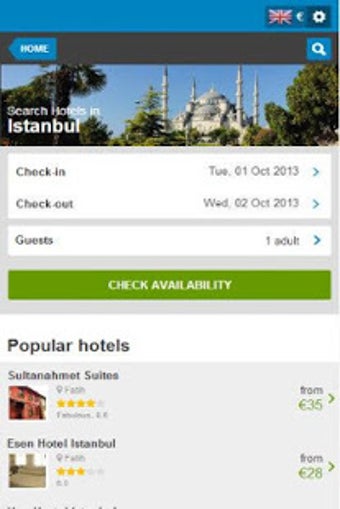 Image 0 for Istanbul Hotel 80% Discou…