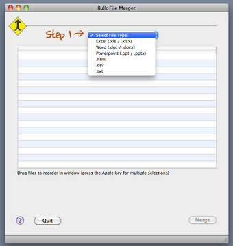 Image 0 for Bulk File Merger Pro