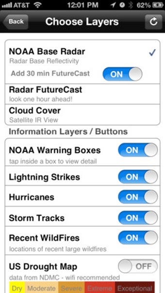 Imagen 4 para Radar Cast Pro - NOAA Hi-…