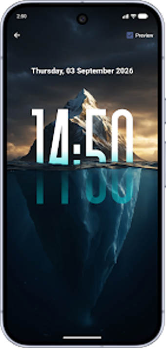 Imagen 0 para 3D Water Clock Live Wallp…