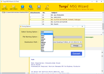 Imagen 1 para Turgs MSG Wizard