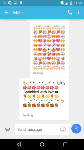 Imagen 1 para Emoji Keyboard - Love Art…