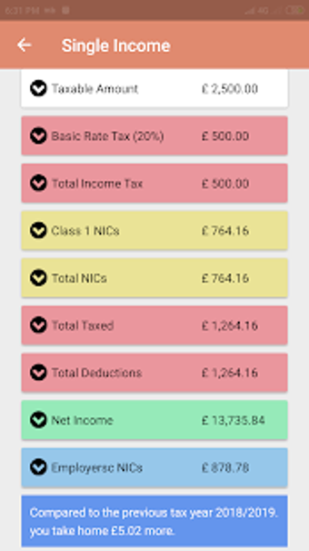 Image 3 for HMRC Tax Calculator for U…
