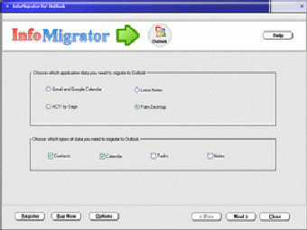 Image 0 for InfoMigrator for Outlook